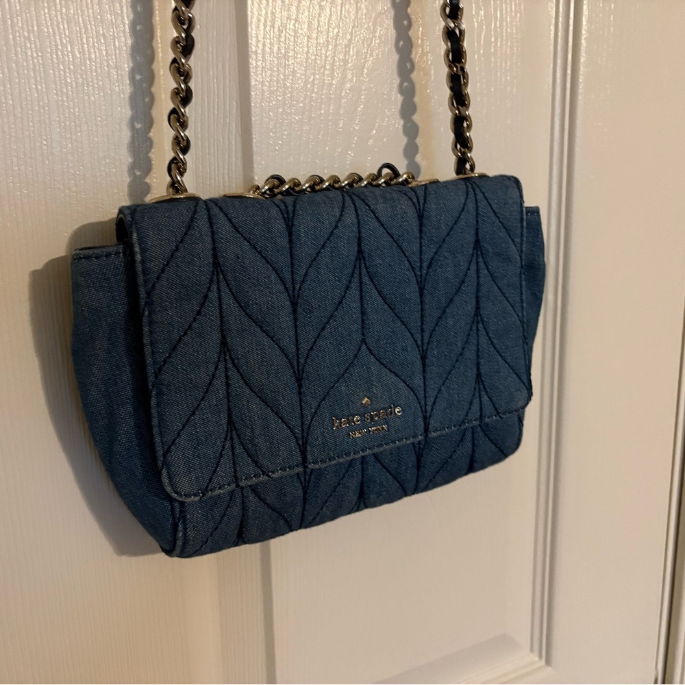 Kate Spade denim crossbody